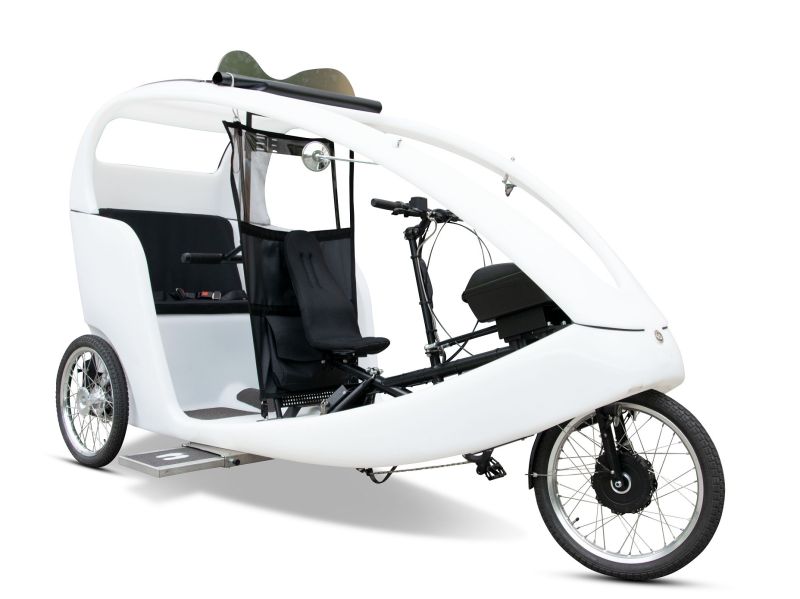 Motor-Velotaxi, Rikscha, CityCruiser mieten