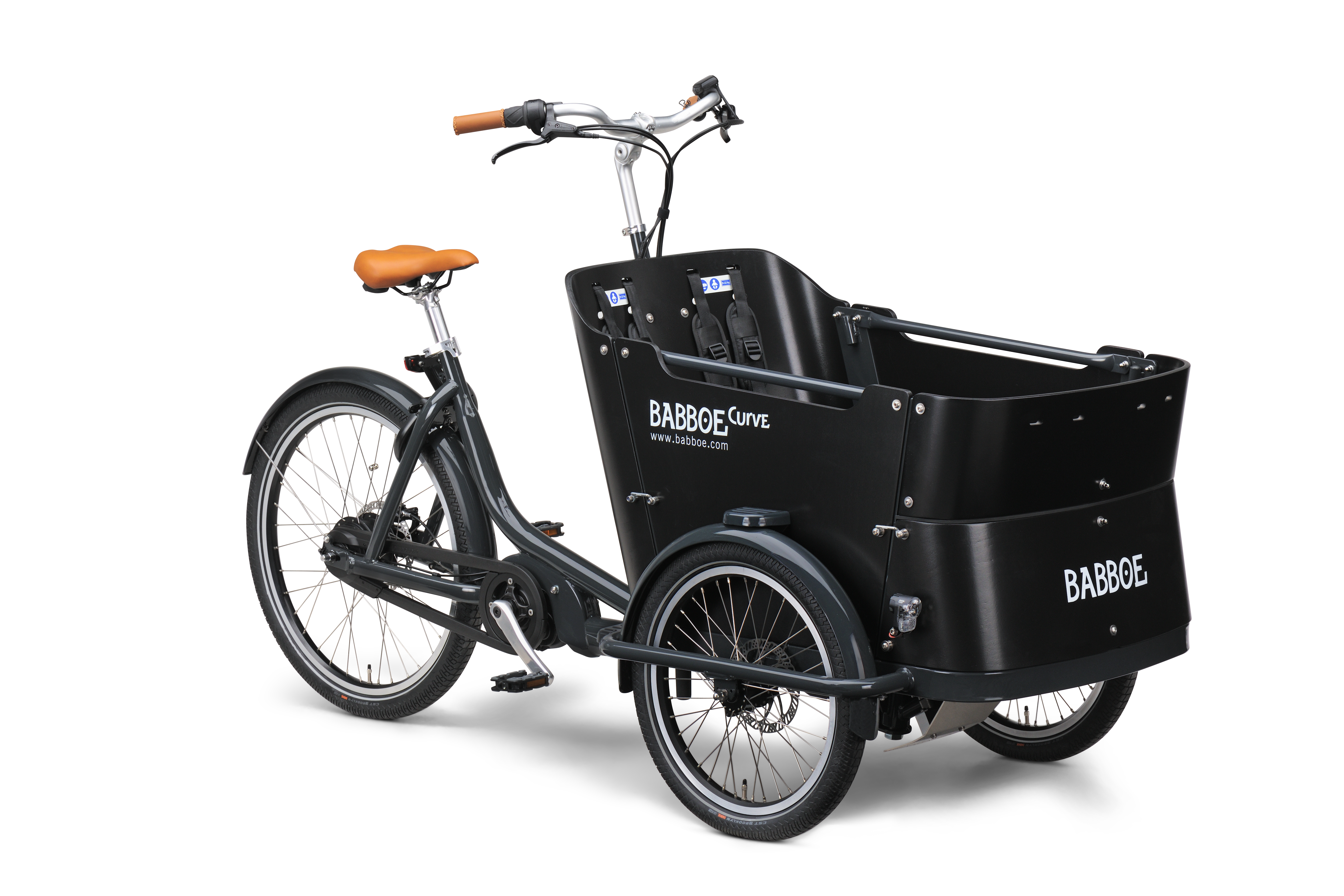 Babboe Curve M in Schwarz